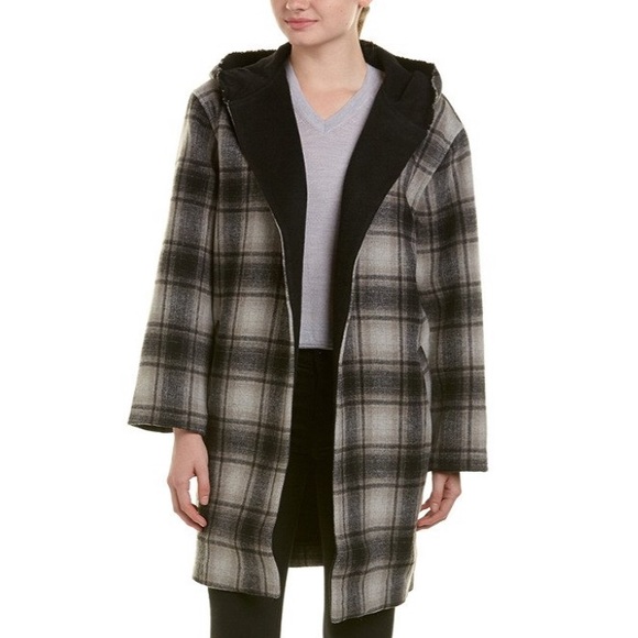 Levi's Jackets & Blazers - NWT Levi’s Made & Crafted Plaid Wool Blended Coat